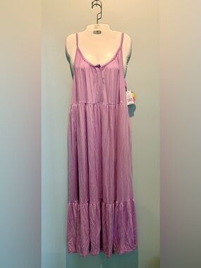Magnetic Me Enchanted Modal magnetic Tank top dress Maternity nursing size L NWT